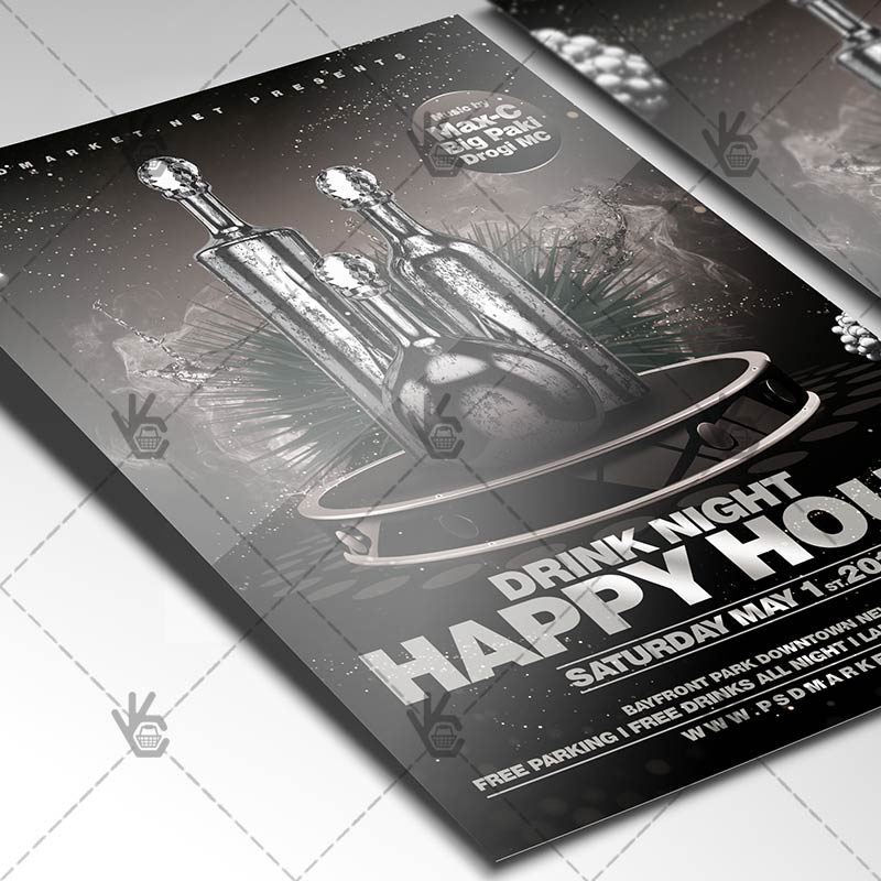 happy_hour_flyer_psdmarket_2.jpg Happy Hour - Premium Flyer PSD Template - Image 2