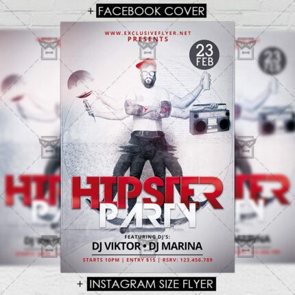 hipster_party-premium-flyer-template-1