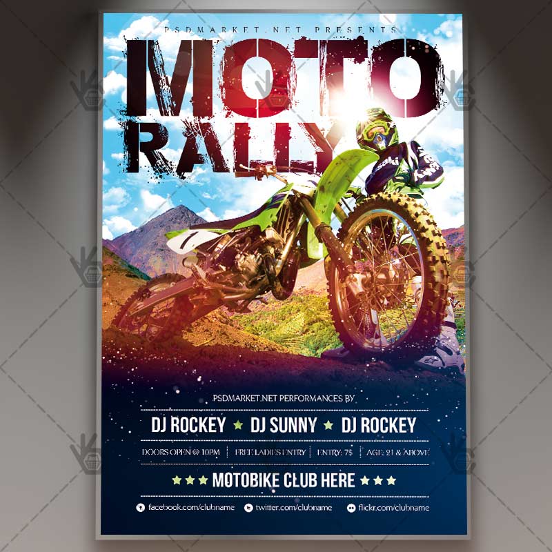 moto_rally_flyer_psdmarket_1.jpg Moto Rally - Premium Flyer PSD Template - Image 1