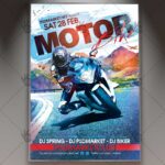 Motor Bike - Premium Flyer PSD Template