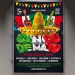 5 de Mayo Fiesta - Premium Flyer PSD Template