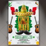 5 De Mayo Party - Premium Flyer PSD Template