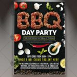 BBQ Day Party - Premium Flyer PSD Template