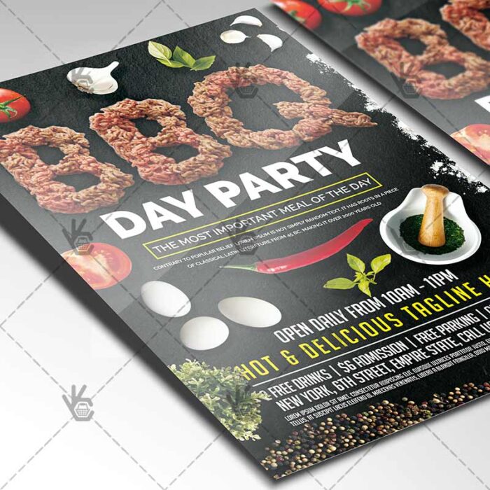 BBQ Day Party - Premium Flyer PSD Template - Image 2