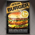 Burger - Premium Flyer PSD Template