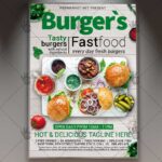 Burgers - Premium Flyer PSD Template