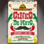 Cinco De Mayo Carnival - Premium Flyer PSD Template