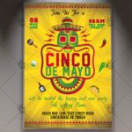 Cinco de Mayo Celebration - Premium Flyer PSD Template