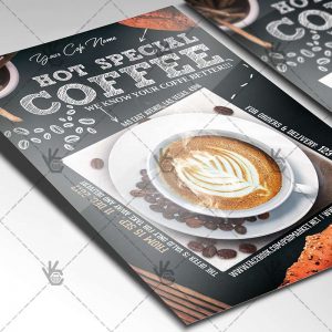 Coffee Time - Food Flyer PSD Template | PSDmarket