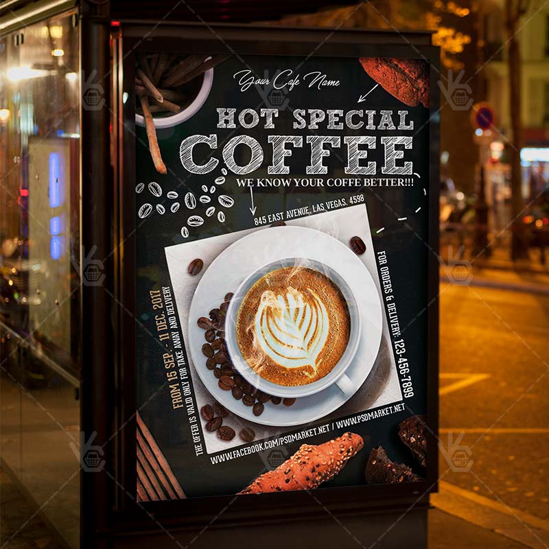 coffee_flyer_psdmarket_3.jpg Coffee - Premium Flyer PSD Template - Image 3