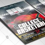 College Basketball - Premium Flyer PSD Template - Image 2