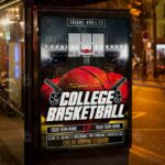 College Basketball - Premium Flyer PSD Template - Image 3