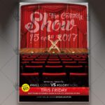 Comedy Show - Premium Flyer PSD Template