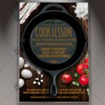 Cook Lesson - Premium Flyer PSD Template