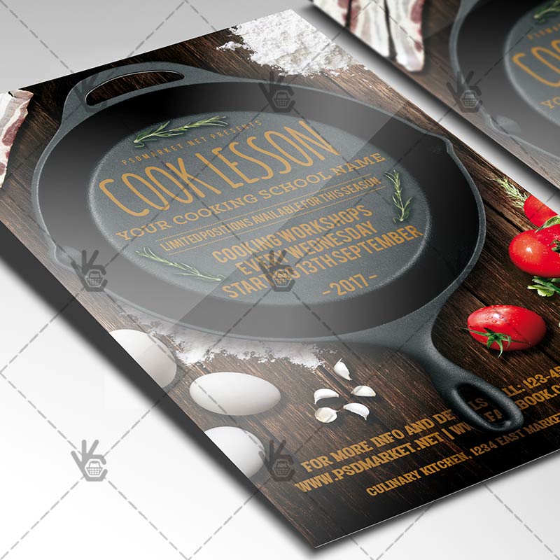 cook_lesson_flyer_psdmarket_2.jpg Cook Lesson - Premium Flyer PSD Template - Image 2