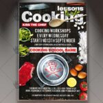 Cooking Lessons - Premium Flyer PSD Template