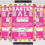 Download Easter Sale 2019 PSD Flyer Template Now