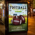Football Summer Camp - Premium Flyer PSD Template - Image 3