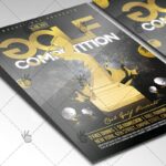 Golf Competition - Premium Flyer PSD Template - Image 2