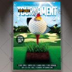 Golf Tournament - Premium Flyer PSD Template