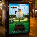 Golf Tournament - Premium Flyer PSD Template - Image 3