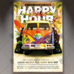 Happy Hour Exotic - Premium Flyer PSD Template