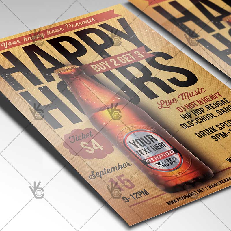 happy_hours_flyer_psdmarket_2.jpg Happy Hours - Premium Flyer PSD Template - Image 2