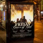 Jesus Friday Prayer Church - Premium Flyer PSD Template - Image 3