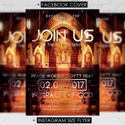 join_us_for_sunday_service-premium-flyer-template-1
