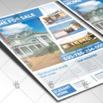 Simple Real Estate - A4 Flyer PSD Template + InDesign - Image 2