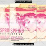 Spring Festival - Premium A5 Flyer Template