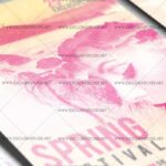Spring Festival - Premium A5 Flyer Template - Image 2