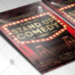 Stand Up Comedy Night - Premium Flyer PSD Template - Image 2