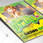 Stand Up Comedy Show - Premium Flyer PSD Template - Image 2