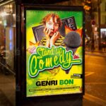 Stand Up Comedy Show - Premium Flyer PSD Template - Image 3