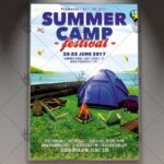 Summer Camp Festival - Premium Flyer PSD Template