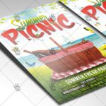 Summer Picnic - Premium Flyer PSD Template - Image 2
