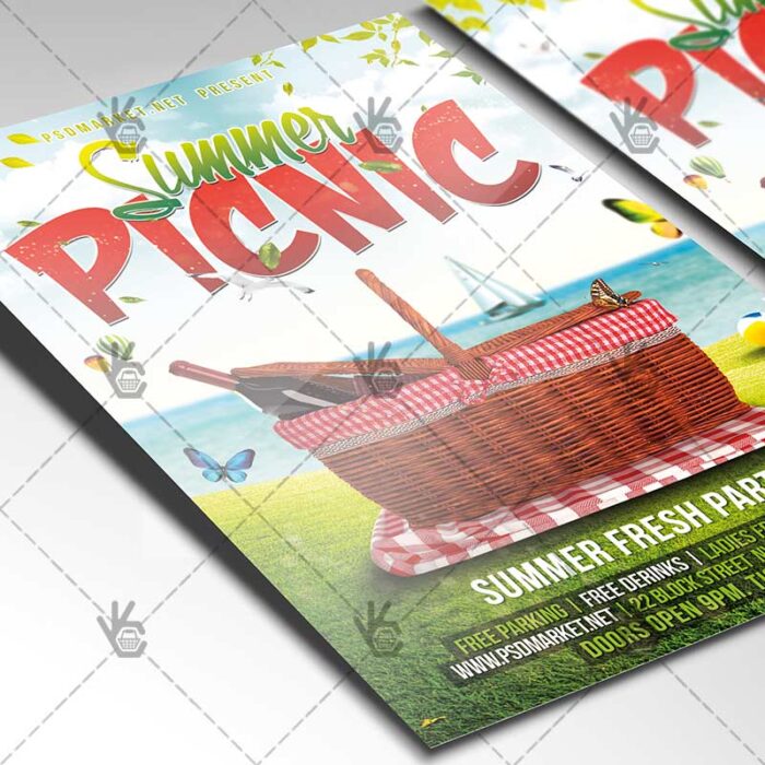 Download Pool Party Flyer - Psd Template 