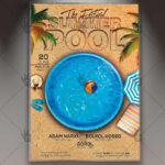 Summer Pool - Premium Flyer PSD Template