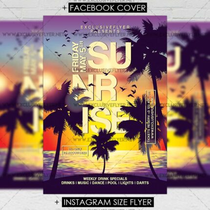 summer-sunrise-premium-a5-flyer-template