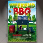 Weekend BBQ - Premium Flyer PSD Template
