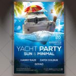 Yacht Party - Premium Flyer PSD Template