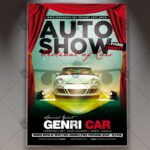 Auto Show  - Premium Flyer PSD Template