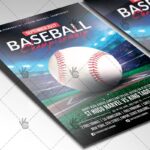 Baseball Championship - Premium Flyer PSD Template - Image 2