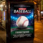 Baseball Championship - Premium Flyer PSD Template - Image 3