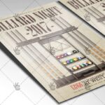 Billiard Night - Premium Flyer PSD Template - Image 2