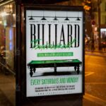 Billiard Tournament - Premium Flyer PSD Template - Image 3