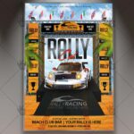 Car Rally - Premium Flyer PSD Template