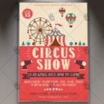 Circus Show - Premium Flyer PSD Template