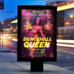 Dancehall Queen - Flyer PSD Template | ExclusiveFlyer